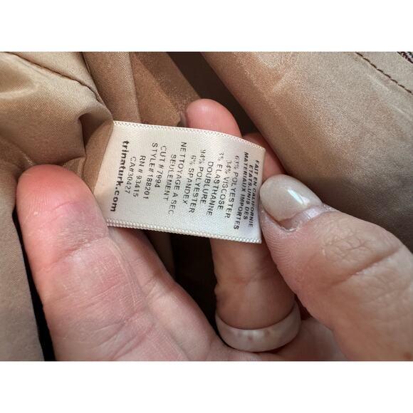 Trina Turk Women's Pleated Ruffle Plaid Mini Skirt Size 4 Academia Professional - Picture 7 of 11